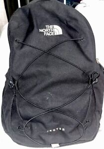 The North Face Jester School Backpack, Rose Gold Lettering And Zippers