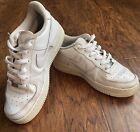 Nike Boys Air Force 1 Low 314192-117 White  Shoes Sneakers Size 6Y/Women 7.5