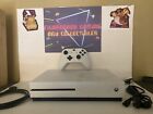 Microsoft Xbox One S 1TB Console System White 1681 All Cords New Fan! CLEAN!