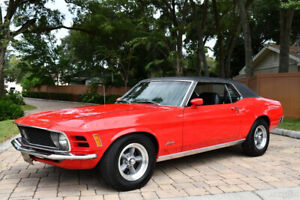 1970 Ford Mustang Fully Restored Factory A/C Bucket Seats Power Brakes