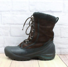Sorel Women's Brown Suede Lace Up Insulated Faux Fur Winter Boots Size 9
