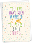New ListingAnniversary Greeting Card with 5 X 7 Inch Envelope (1 Card) Married so Long C637