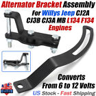 Alternator Bracket Assembly For Willys Jeep CJ2A CJ3B CJ3A L134 F134 Engines MB