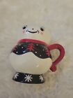 CARNIVAL COTTAGE Holiday Christmas Snowman Mug By JOHANNA PARKER NWT