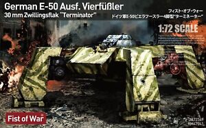 Modelcollect 1/72 German E-50 “Terminator” Fist of War Model Kit New 72349
