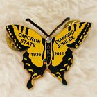 2011 Omicron State Delta Kappa Gamma Diamond Jubilee Sorority Butterfly Pin