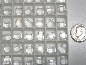 Vintage Swarovski® Crystal Beads #5105 - 8X6.5mm -  CRYSTAL - 288 Pieces
