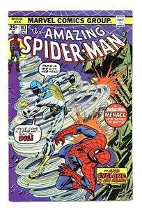 AMAZING SPIDER-MAN #143 6.0 1ST CYCLONE APPEARANCE OW PGS 1975 B