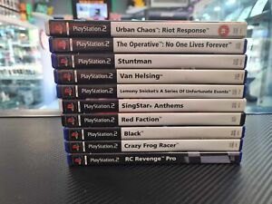 Amazing Bundle of PS2 Games, Must See!  (REF:G00133)