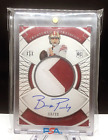 2022 National Treasures Brock Purdy Auto Patch Rc #/99 Treasured Impressions