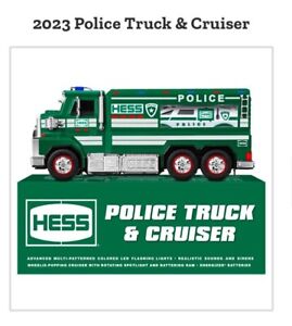 2023 Hess Toy Police Truck w/ Cruiser. 74 Lights & 4 Sounds! Brand New, Limited!