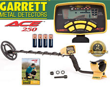 GARRETT ACE 250 Metal Detector with Waterproof Coil 2 YEAR WARRANTY NEW IN BOX
