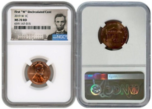 2019 W LINCOLN CENT 1C UNCIRCULATED NGC MS 70 RD