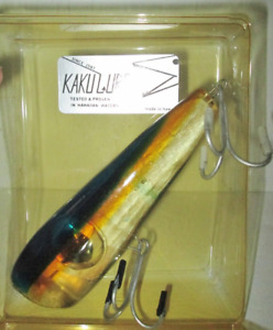 Vintage New Kaku Lures Saltwater Fishing Hawaii Eyeballs Foil 5