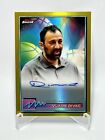 2021 Topps Finest Basketball Gold Vlade Divac On-Card Auto 35/50 LA Lakers