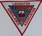 Rare Lehighton Ambulance Association EMS Shoulder Patch Carbon County PA ALS BLS