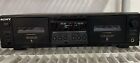 Sony TC-WE475 Dual Cassette Deck With Pitch Control- Turns On