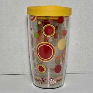 New ListingTervis Classic Tumbler Fiesta Sunny Dots 16 oz Cup with Yellow Lid  2010