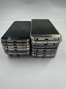 16x Lot Samsung Galaxy S6 32GB - Black / Gold / White w/ Issues #2B