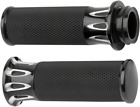 2018-2021 for Harley Softail Heritage Classic 114 FLHCS Grips Deep Cut TBW Black (For: 2013 Harley-Davidson Heritage Softail Classic F...)