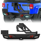 Rear Bumper for 2007-2018 Jeep Wrangler JK JKU Unlimited with Spare Tire Carrier (For: 2013 Jeep Rubicon)