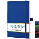 Ruled Notebook Journal - Faux Leather Hardcover Writing Notebook 5.7