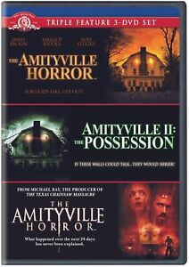 Amityville Horror 1-3 Triple Feat DVD  NEW