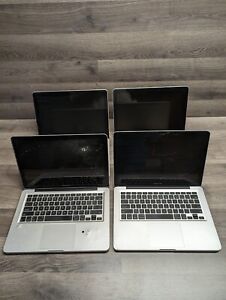 Lot of 4 - Apple Macbook Pro A1278 *FOR PARTS, INCOMPLETE AND DAMAGED*
