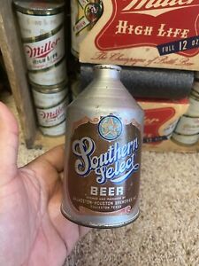 Southern Select Crowntainer Beer Can Cone Top Galveston Houston Breweries Tx