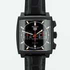 TAG Heuer Monaco Men's Black Watch - CBL2180.FC6497