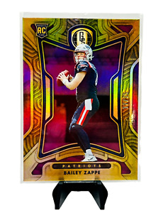 2022 Panini Gold Standard Violet Bailey Zappe RC New England Patriots #121 17/25