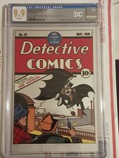 Detective Comics #27 2018 Pure Silver Foil 35g .999 Fine Silver NZMINT CGC 9.9