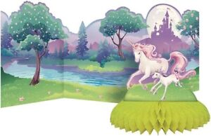 Unicorn Fantasy Animal Cute Girls Kids Birthday Party Decoration Centerpiece