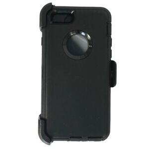 For Apple iPhone 6 Plus / 6s Plus Defender Case w/ Clip fits Otterbox Black