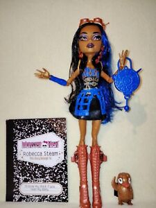 New ListingMonster High Robecca Steam - First Release. TOTALLY COMPLETE & READY TO DISPLAY!