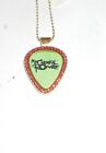 My Chemical Romance MCR Concert Pendant Song You Bullets Love Guitar Pick Chain