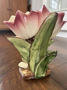 New ListingVintage McCoy Double Tulip Vase,  Approx 8