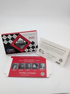 2023 S Silver Proof Quarter Set American Women - Original & Replacement Box 23WS