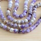 Flower Amethyst Beads 63 Purple Bead Jewelry Making Supplies Crafting Resin Art