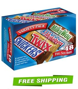 New ListingSnickers, Twix, & More Assorted Milk Chocolate Graduation Gifts - 18 Ct Bulk Box