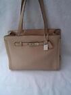 AUTHENTIC COACH NUDE PEBBLE LEATHER SMALL SWAGGER TOTE #34915 VGC