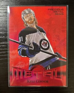 2022-23 Upper Deck Skybox Metal Universe Hockey KYLE CONNOR Retro Red PMG /100
