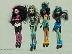2008 Monster High Dolls (Lot of 4 including Draculaura)