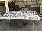 Lot of Vintage/Antique Machinist Tools. Files, taps, dial indicator, Drill Bits+