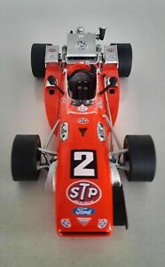 1:18 ERTL1969 INDY 500 winner Mario Andretti Brawner Hawk #2 race car orig. box