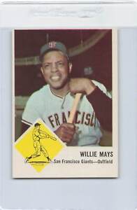 1963 Fleer #5 Willie Mays Giants EX *DA-B9599
