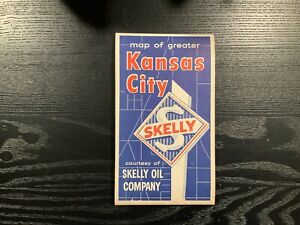 New ListingKansas City Road Map Courtesy of Skelly 1965 Edition