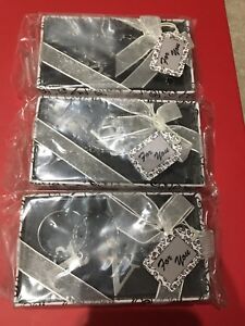 3 Boxes -LOVE Wine Charms Set of 4 WEDDING FAVORS/BRIDAL PARTY GIFTS