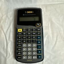 Texas Instruments TI 30XA Scientific Calculator With Cover Works Tested