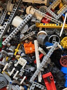 LEGO Technic Bulk 500+ Piece Random BULK Parts Liftarms Axles Pins Bricks